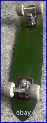 Vintage 1970s BANZAI Aluminum Green SkateBoard Deck Retro Vintage 1970s BANZAI Aluminum Green SkateBoard Deck Retro