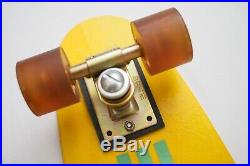 Vintage 1970s Bahne Skateboard Yellow Deck Da Kine Cadillac Wheels Retro Classic