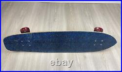 Vintage 1970s Fiber Glass Skateboard Stud-Trucks and Road Rider Style Wheels