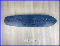 Vintage 1970s Fiber Glass Skateboard Stud-Trucks and Road Rider Style Wheels
