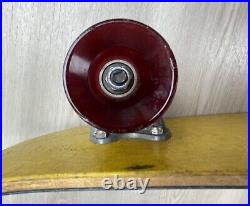 Vintage 1970s Fiber Glass Skateboard Stud-Trucks and Road Rider Style Wheels