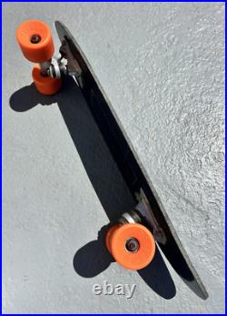 Vintage 1970s KONA skateboard 24 Track Force trucks & Powerflex 5 wheels NJ G&S