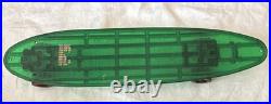 Vintage 1970s Pro Line by Roller Sports Inc. Translucent Green Skateboard USA