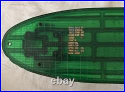 Vintage 1970s Pro Line by Roller Sports Inc. Translucent Green Skateboard USA