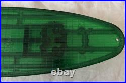 Vintage 1970s Pro Line by Roller Sports Inc. Translucent Green Skateboard USA