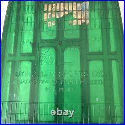 Vintage 1970s Pro Line by Roller Sports Inc. Translucent Green Skateboard USA