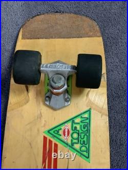 Vintage 1970s Sims Lonnie Toft Model Skateboard LAZER Trucks Kryptonics Wheels