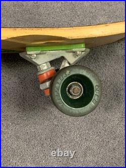 Vintage 1970s Sims Lonnie Toft Model Skateboard LAZER Trucks Kryptonics Wheels