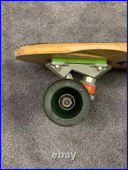 Vintage 1970s Sims Lonnie Toft Model Skateboard LAZER Trucks Kryptonics Wheels
