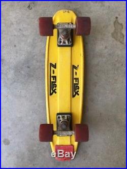 Vintage 1975 Z-Flex Skateboard 27 Fiberglass Dogtown Zephyr OJs XCaliber Trucks