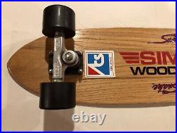 Vintage 1977 NOS SIMS Woodkick Skateboard