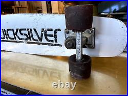 Vintage 1977 QUICKSILVER By Powell old school skateboard Used