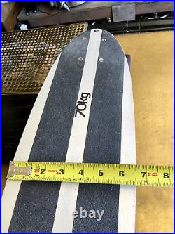 Vintage 1977 QUICKSILVER By Powell old school skateboard Used