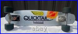 Vintage 1977 Quicksilver Skateboard (1st Edition) with Original Tracker Trucks