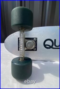 Vintage 1977 Quicksilver Skateboard (1st Edition) with Original Tracker Trucks