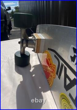 Vintage 1977 Quicksilver Skateboard (1st Edition) with Original Tracker Trucks