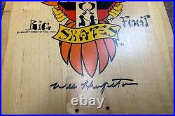 Vintage 1978 Rare Dog Town Wes Humpston Big Foot Skateboard Reproduction