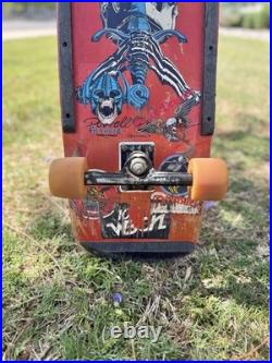 Vintage 1980 Powell Peralta Skull & Sword Complete Thunder Trucks Rat Bones NMB
