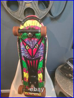 Vintage 1980's 1985 Variflex XP Series Skateboard Awesome Graphics