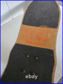 Vintage 1980's 1985 Variflex XP Series Skateboard Awesome Graphics