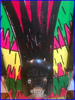 Vintage 1980's 1985 Variflex XP Series Skateboard Awesome Graphics