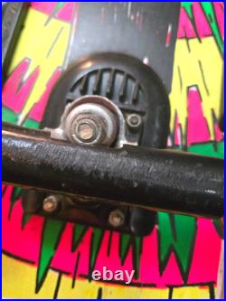 Vintage 1980's 1985 Variflex XP Series Skateboard Awesome Graphics