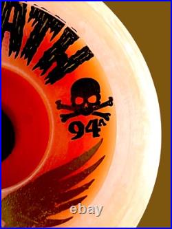 Vintage 1980's Death Skateboard Wheels 62mm 94A Powell Peralta Santa Cruz SMA