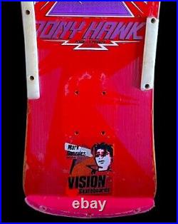 Vintage 1980's Powell Peralta Tony Hawk Skateboard Deck Only
