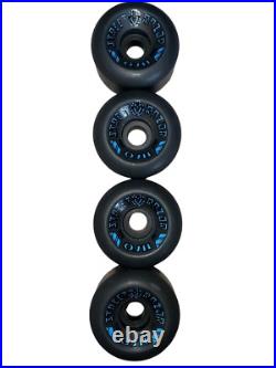 Vintage 1980's Santa Cruz OJ II Street Razor Skateboard Wheels NOS Black