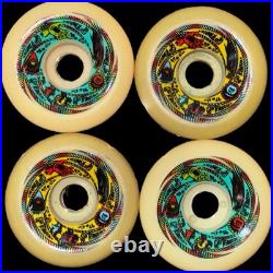 Vintage 1980's Santa Cruz Speed Wheels OJII Team Rider Skateboard Wheels Vintage 1980's Santa Cruz Speed Wheels OJII Team Rider Skateboard Wheels