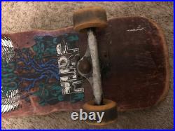 Vintage 1980's original alva skateboard Tracker Trucks Tony Alva JIM MURPHY MURF