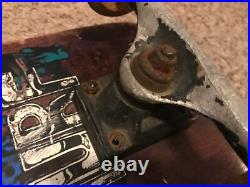 Vintage 1980's original alva skateboard Tracker Trucks Tony Alva JIM MURPHY MURF