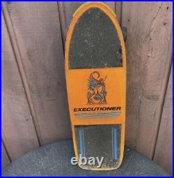 Vintage 1980s 80s Nash Redline Executioner Dragon Skateboard Complete Orange Old