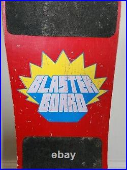 Vintage 1980s Blaster Board Complete Skateboard