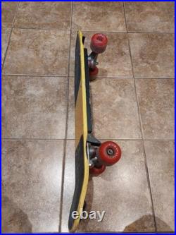 Vintage 1980s Dominion Firefly Retro Complete Old School Skateboard Variflex DSC