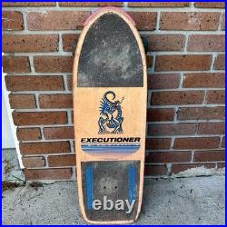 Vintage 1980s NASH Executioner Skateboard Rare Pink Blue Complete Dragon Skulls Vintage 1980s NASH Executioner Skateboard Rare Pink Blue Complete Dragon Skulls