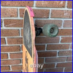 Vintage 1980s NASH Executioner Skateboard Rare Pink Blue Complete Dragon Skulls