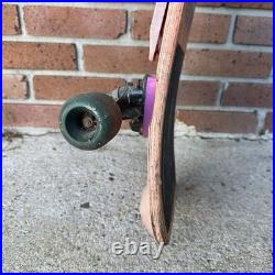 Vintage 1980s NASH Executioner Skateboard Rare Pink Blue Complete Dragon Skulls
