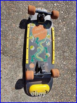 Vintage 1980s Ninja Dragon Master Skateboard
