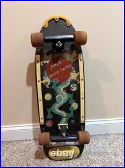 Vintage 1980s Ninja Dragon Master Skateboard