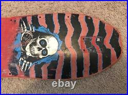 Vintage 1980s Original Powell Peralta Ripper GeeGah Skateboard OG XT Extra Tough