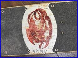 Vintage 1980s Powell Peralta Ripper Skeleton Skateboard Complete Rare HTF Skate