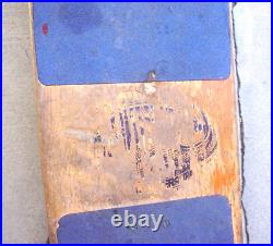 Vintage 1980s Powell Peralta Ripper Skeleton Skateboard with Independent Trucks