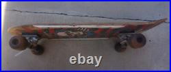 Vintage 1980s Powell Peralta Ripper Skeleton Skateboard with Independent Trucks