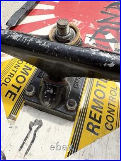 Vintage 1980s Skateboard KAMIKAZE ACTION SPORTS ORIGINAL Deck Wheels Trucks Vtg
