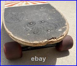 Vintage 1980s Skateboard KAMIKAZE ACTION SPORTS ORIGINAL Deck Wheels Trucks Vtg