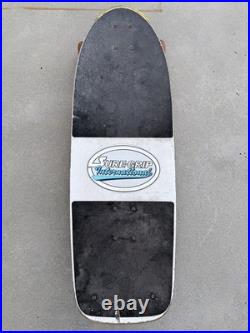 Vintage 1980s Sure-Grip High Voltage Skateboard COMPLETE Rails Tailbone Nosebone