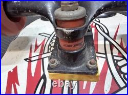 Vintage 1980s Sure-Grip High Voltage Skateboard COMPLETE Rails Tailbone Nosebone