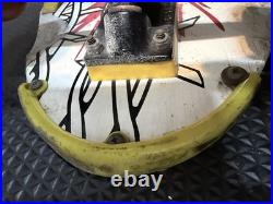 Vintage 1980s Sure-Grip High Voltage Skateboard COMPLETE Rails Tailbone Nosebone