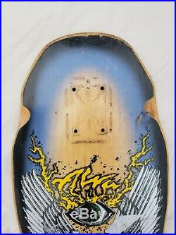Vintage 1980s Tony ALVA Jim Murf Murphy Original All Seeing Eye Skateboard